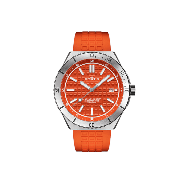 FORTIS Marinemaster M-40 - Amber Orange - The Independent CollectiveFORTIS Marinemaster M-40 - Amber Orange