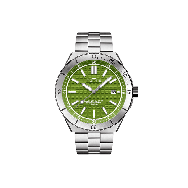 FORTIS Marinemaster M - 40 - Woodpecker Green - The Independent CollectiveFORTIS Marinemaster M - 40 - Woodpecker Green