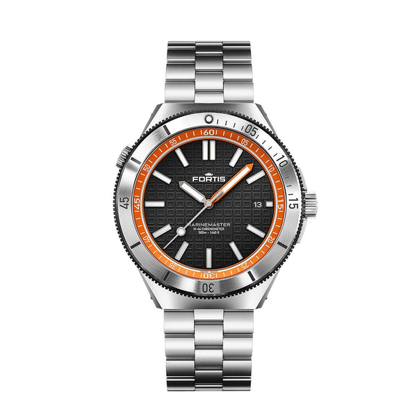 FORTIS Marinemaster M - 44 - Amber Orange - The Independent CollectiveFORTIS Marinemaster M - 44 - Amber Orange