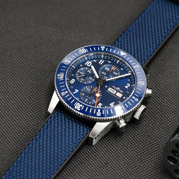 FORTIS Novonaut N-42 - Cobalt Blue - The Independent CollectiveFORTIS Novonaut N-42 - Cobalt Blue