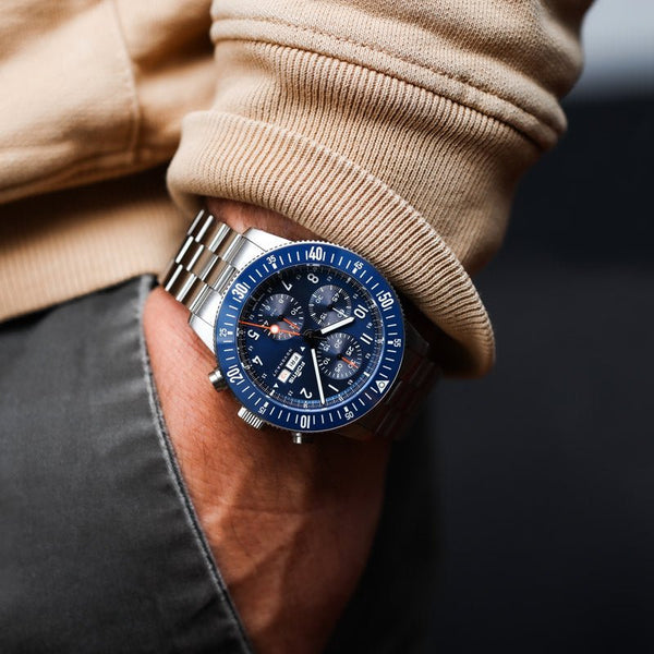 FORTIS Novonaut N - 42 - Cobalt Blue - The Independent CollectiveFORTIS Novonaut N - 42 - Cobalt Blue - The Independent CollectiveFORTIS Novonaut N - 42 - Cobalt Blue