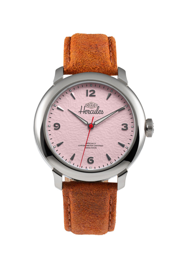 H P Hercules - Ice Pink Hand wound - The Independent CollectiveH P Hercules - Ice Pink Hand wound