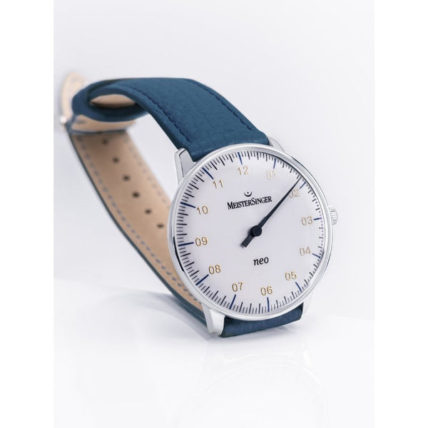 MeisterSinger : Neo Sapphire White with Gold - The Independent CollectiveMeisterSinger : Neo Sapphire White with Gold