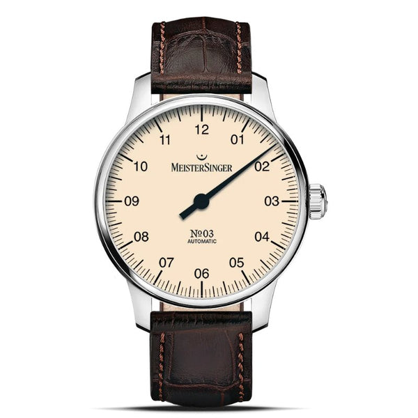 MeisterSinger : Nº3 38mm Ivory - The Independent CollectiveMeisterSinger : Nº3 38mm Ivory