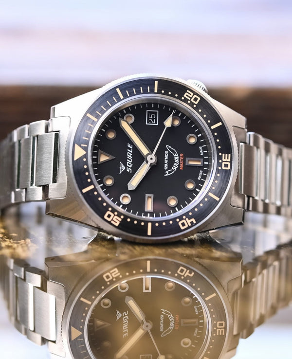 Squale Master 120 Titanium Display Model - The Independent CollectiveSquale Master 120 Titanium - The Independent CollectiveSquale Master 120 Titanium