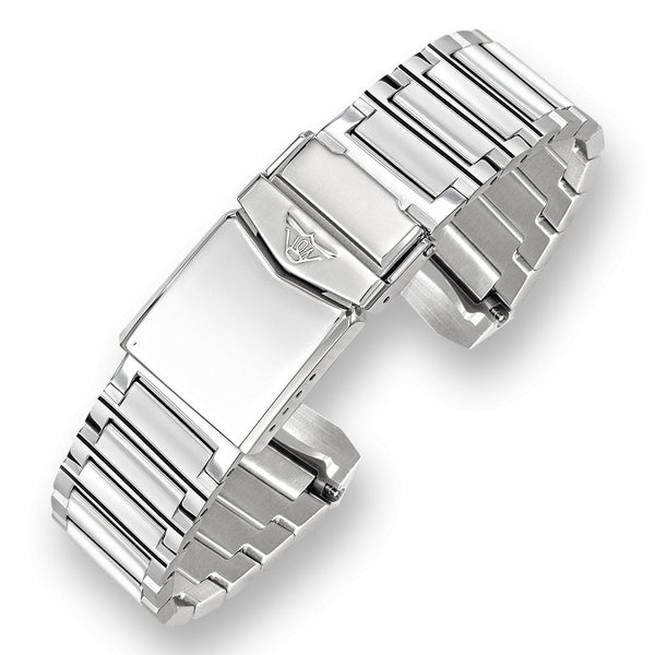 SQUALE STRAP - 1521 Polished Bracelet 20mm - The Independent CollectiveSQUALE STRAP - 1521 Polished Bracelet 20mm