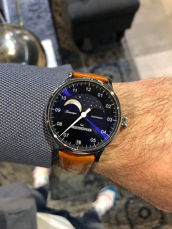 MeisterSinger : Lunascope Blue - The Independent CollectiveMeisterSinger : Lunascope - The Independent Collective Watches