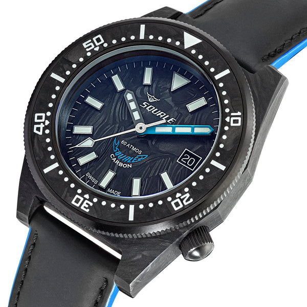 T183 Forged Carbon Blue | T183FACBL - The Independent Collective