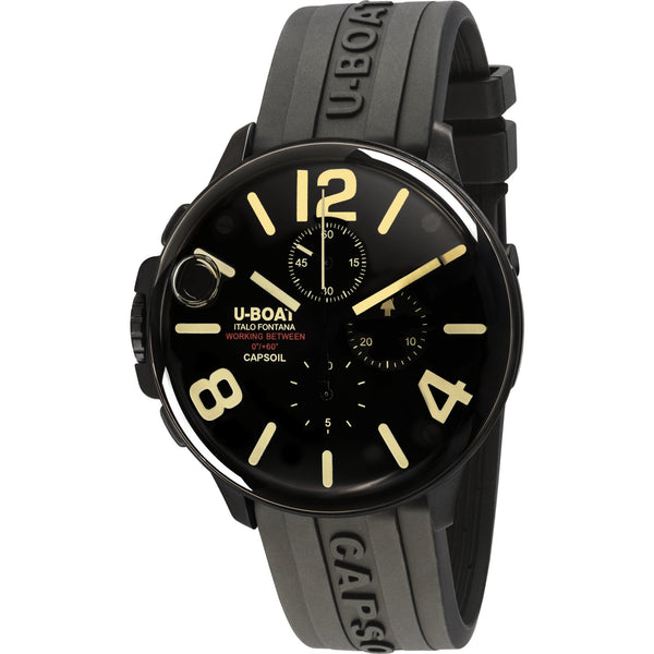 Uboat Capsoil Chronograph DLC Black - The Independent CollectiveUboat Capsoil Chronograph DLC Black