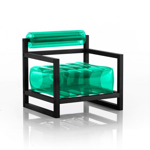 Yoko Armchair Green Crystal - The Independent Collective