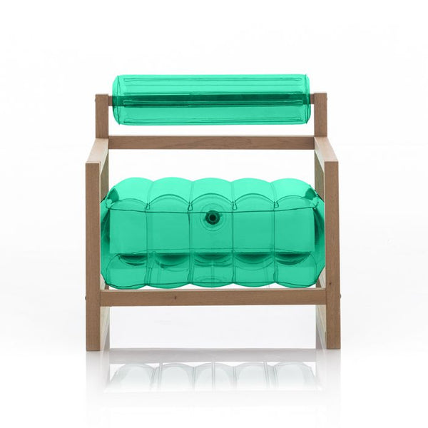 Yoko Armchair Green Crystal - The Independent Collective