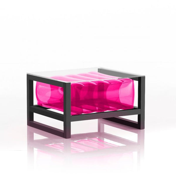 Yoko Coffee Table Aluminium - The Independent Collective