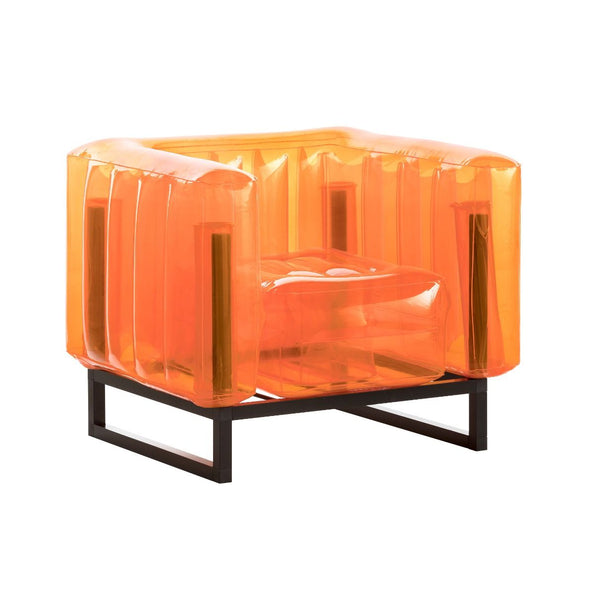 Yomi Armchair Orange Crystal - The Independent Collective