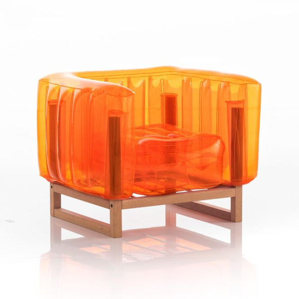 Yomi Armchair Orange Crystal - The Independent Collective