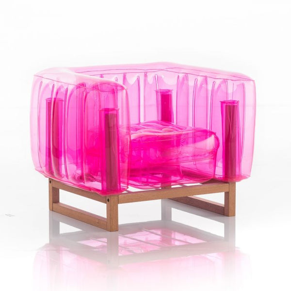 Yomi Armchair Pink Crystal - The Independent Collective